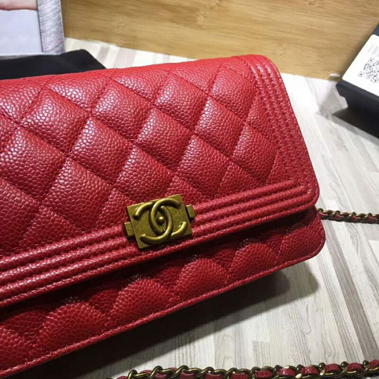 2018 Le Boy Chanel WOC Mini Flap Bag