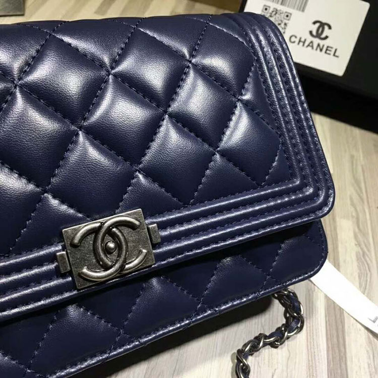 2018 Le Boy Chanel WOC Mini Flap Bag