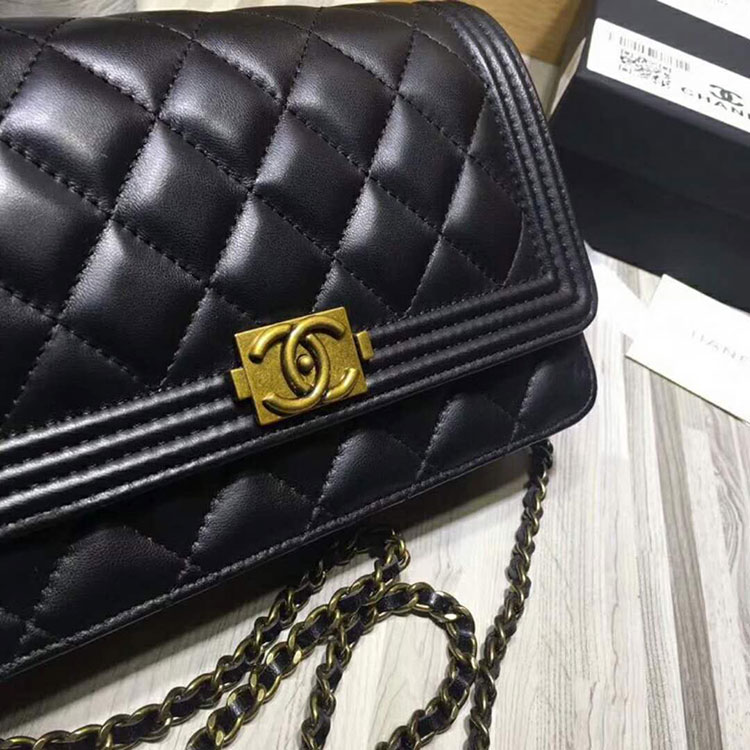 2018 Le Boy Chanel WOC Mini Flap Bag