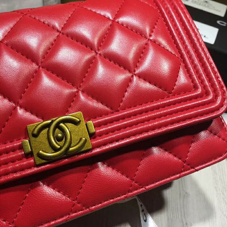 2018 Le Boy Chanel WOC Mini Flap Bag