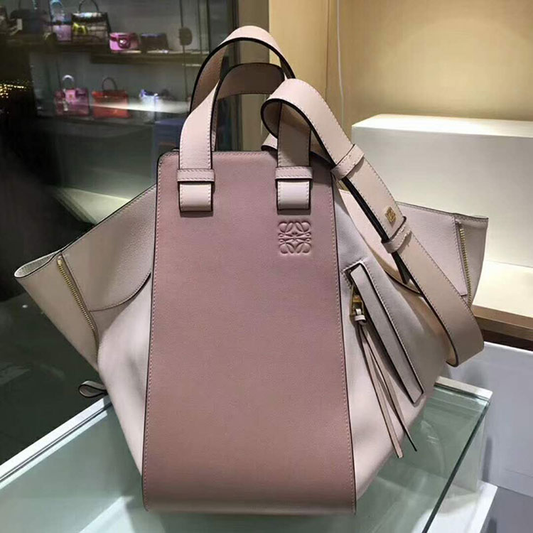 2018 Loewe Hammock Bag Tan