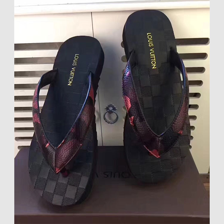 2018 Louis Vuitton men Flip-flops