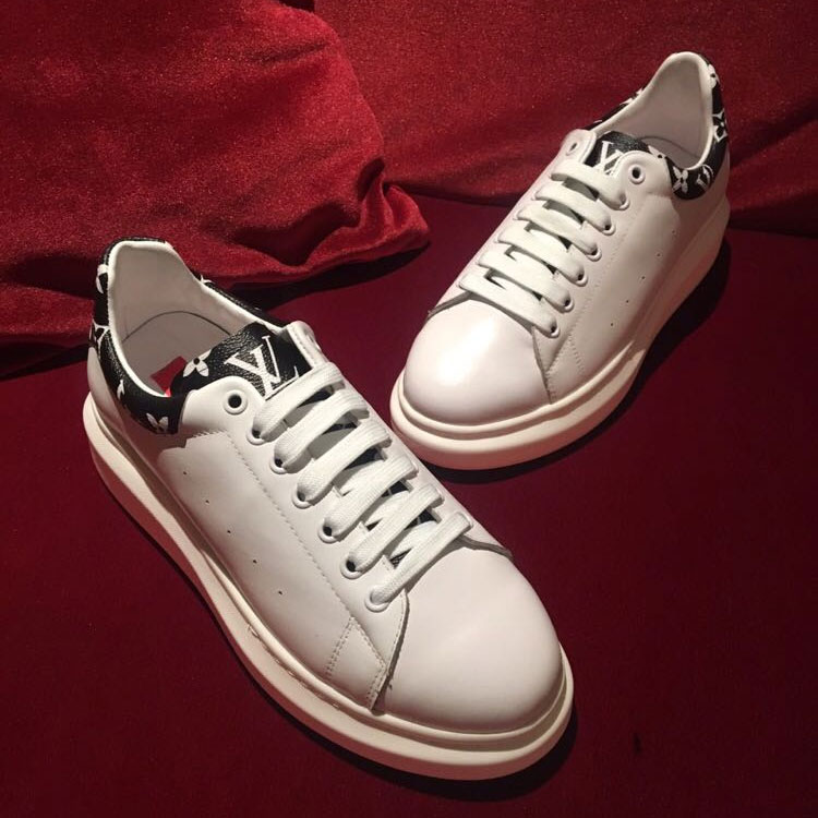 2018 Louis Vuitton men Sneakers in Calfskin leather inside Lambskin leather