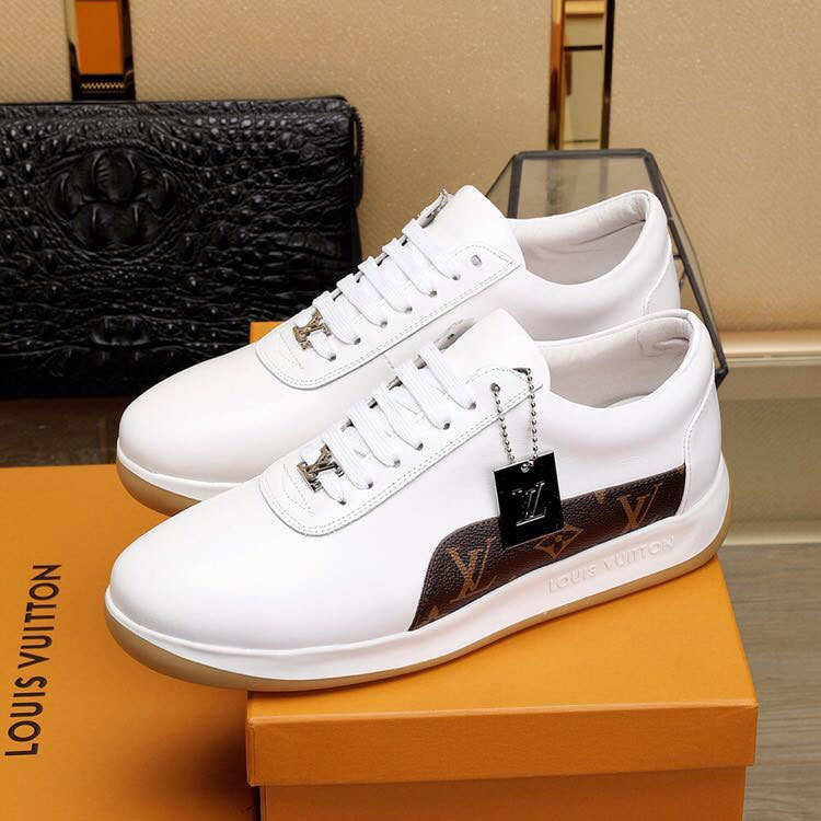 2018 Louis Vuitton men Sneakers in Calfskin leather inside Lambskin leather