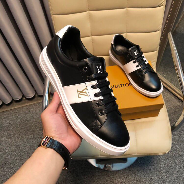 2018 Louis Vuitton men Sneakers in Calfskin leather inside Lambskin leather