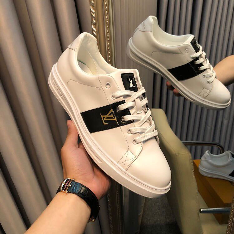 2018 Louis Vuitton men Sneakers in Calfskin leather inside Lambskin leather