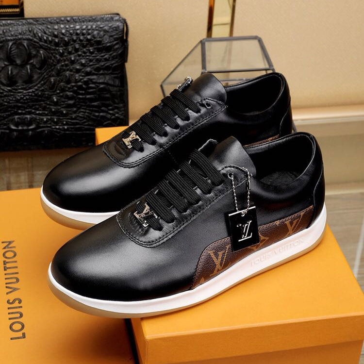 2018 Louis Vuitton men Sneakers in Calfskin leather inside Lambskin leather