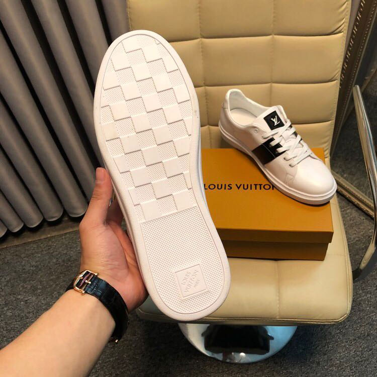 2018 Louis Vuitton men Sneakers in Calfskin leather inside Lambskin leather