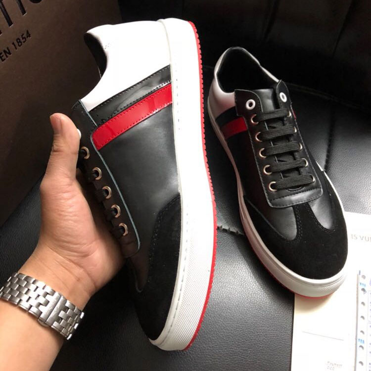 2018 Louis Vuitton men Sneakers in Calfskin leather inside Lambskin leather