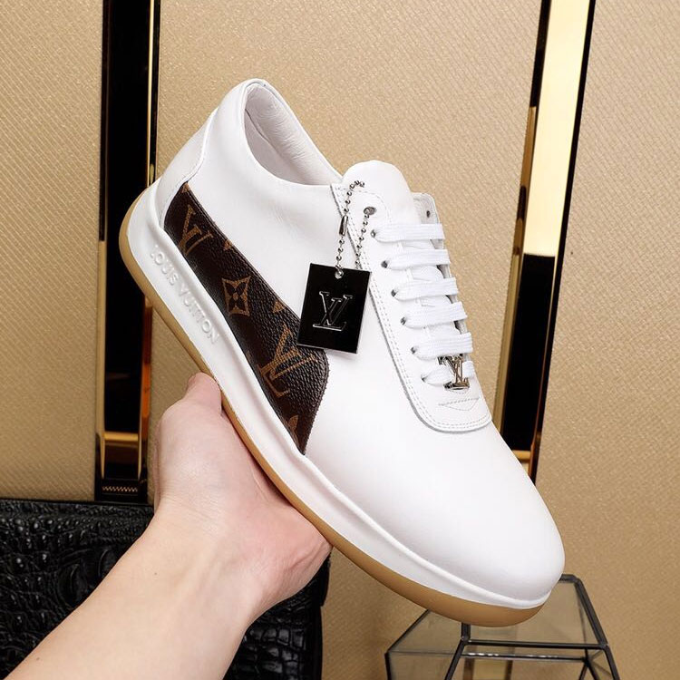 2018 Louis Vuitton men Sneakers in Calfskin leather inside Lambskin leather