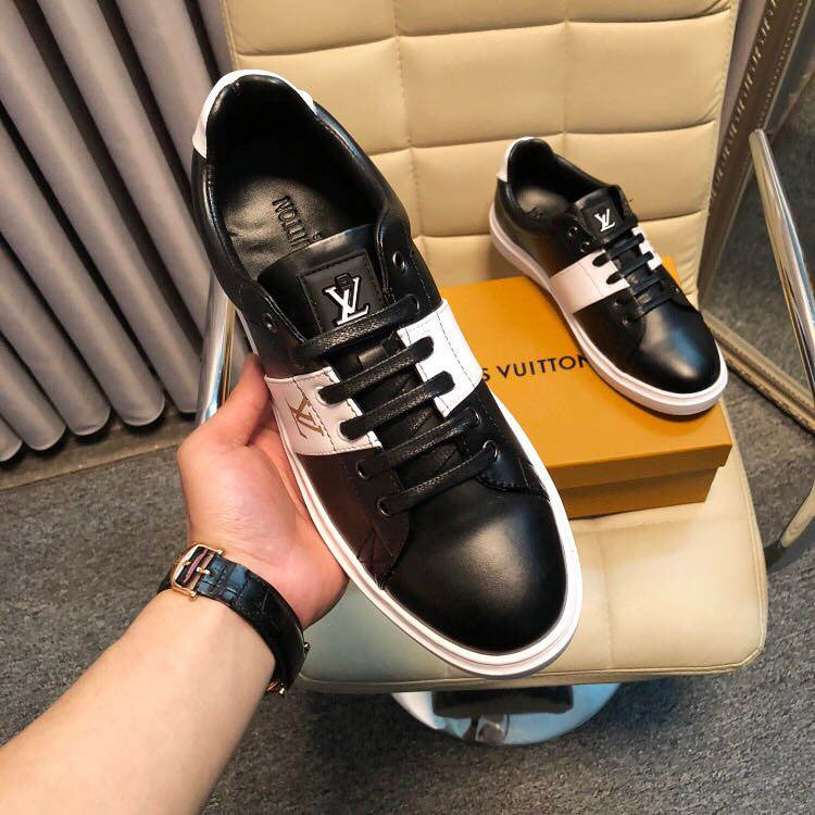 2018 Louis Vuitton men Sneakers in Calfskin leather inside Lambskin leather