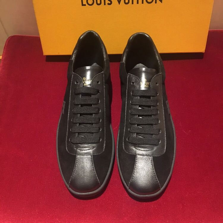 2018 Louis Vuitton men Sneakers in Nubuck leather inside Lambskin leather