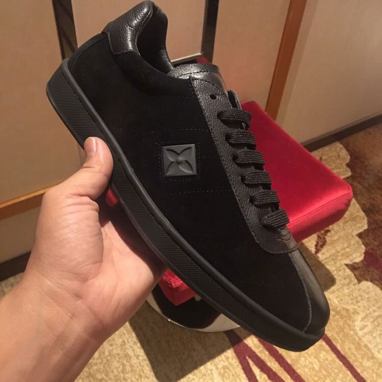 2018 Louis Vuitton men Sneakers in Nubuck leather inside Lambskin leather