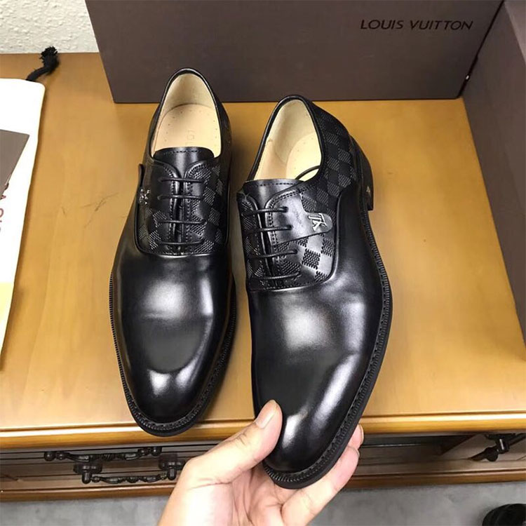 2018 Louis Vuitton men shoes in Calfskin leather inside Calfskin leather