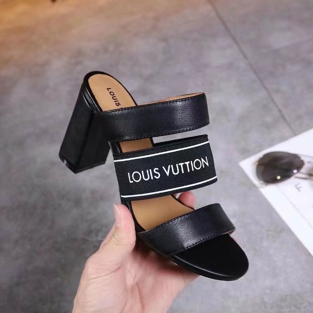 2018 Louis vitton women Sandal in Calfskin Heel 7.8cm