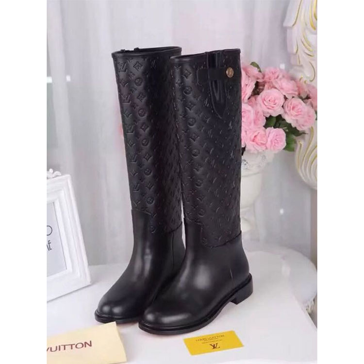 2018 Louis vitton women boots in Calfskin heel 3cm