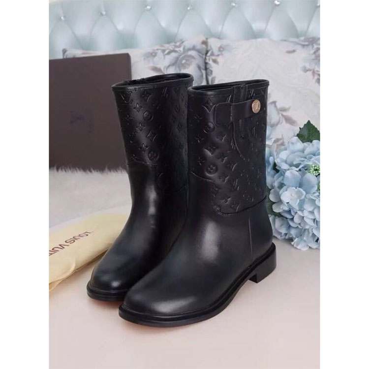 2018 Louis vitton women boots in Calfskin heel 3cm