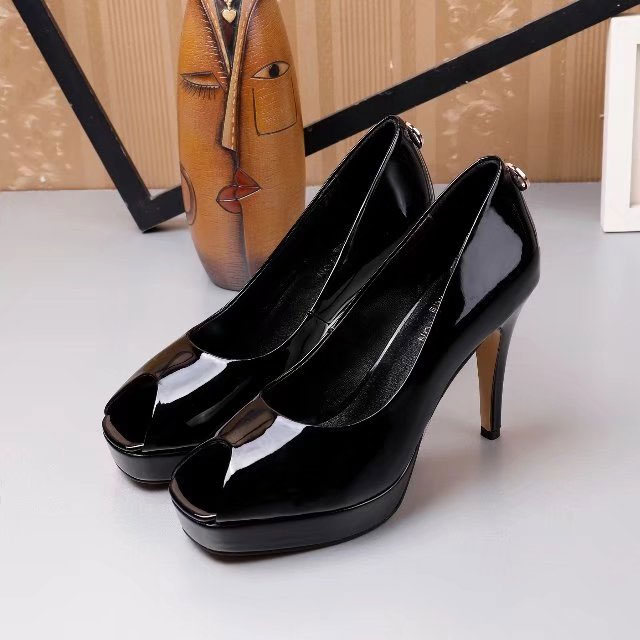 2018 Louis vitton women shoes in Patent leather Heel 10cm