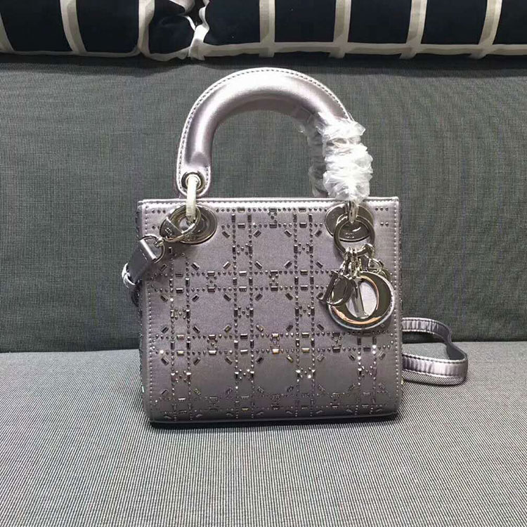 2018 MINI LADY DIOR BAG in Silk