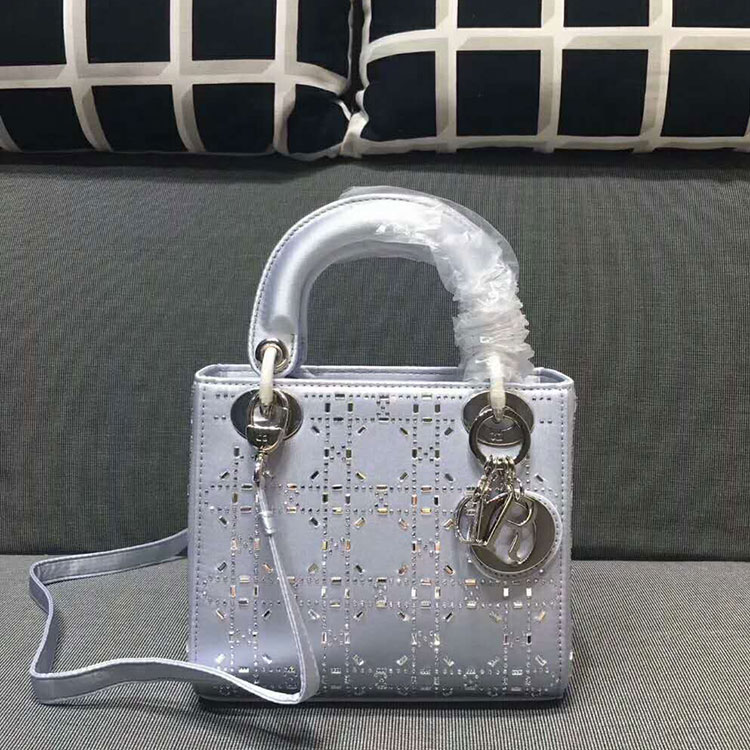 2018 MINI LADY DIOR BAG in Silk