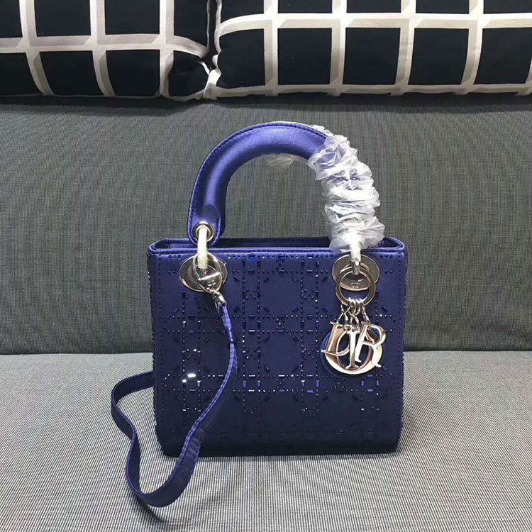 2018 MINI LADY DIOR BAG in Silk