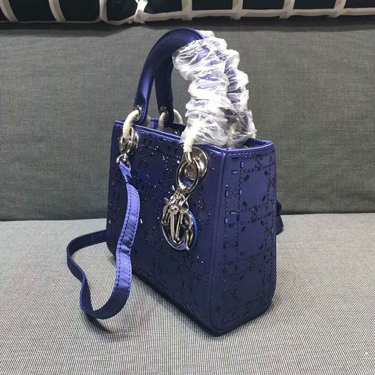 2018 MINI LADY DIOR BAG in Silk