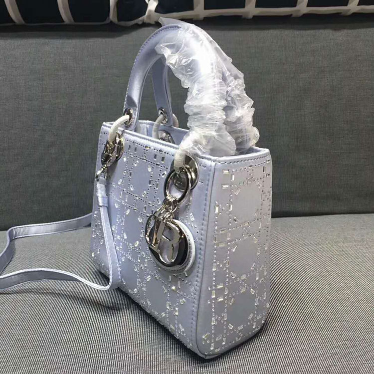 2018 MINI LADY DIOR BAG in Silk