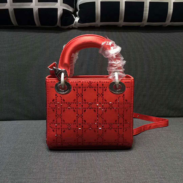 2018 MINI LADY DIOR BAG in Silk