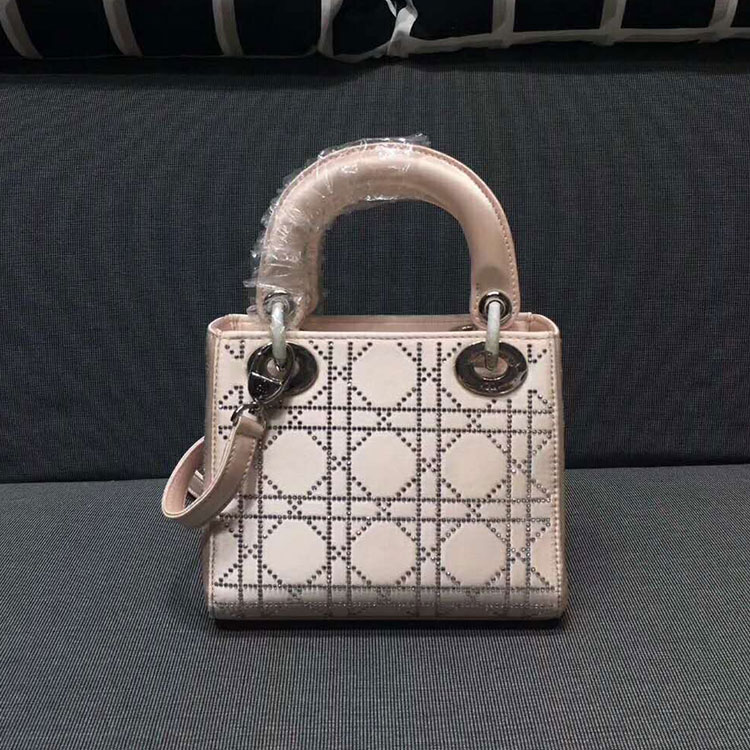 2018 MINI LADY DIOR BAG in Silk