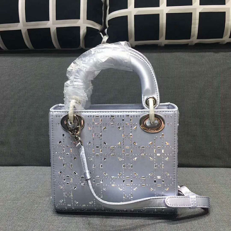 2018 MINI LADY DIOR BAG in Silk