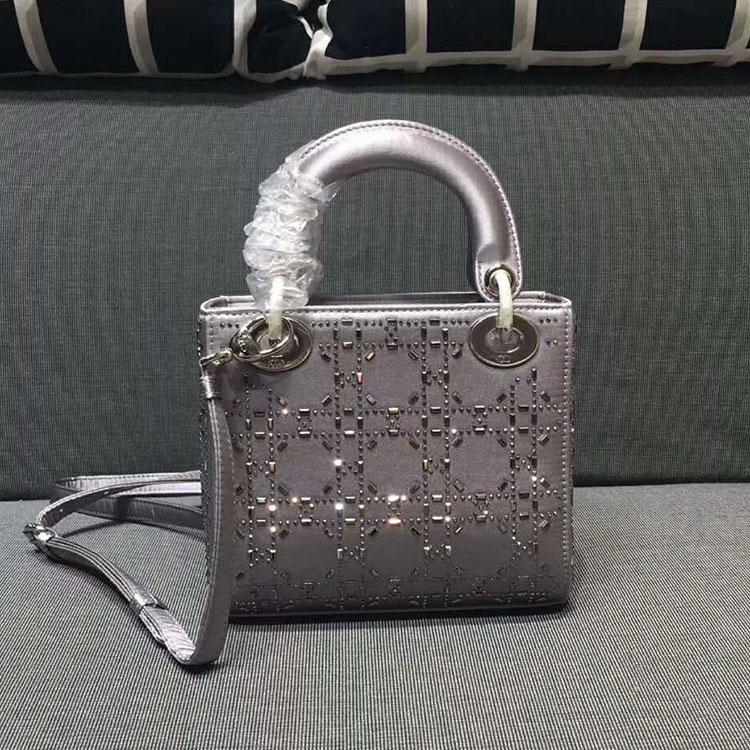 2018 MINI LADY DIOR BAG in Silk