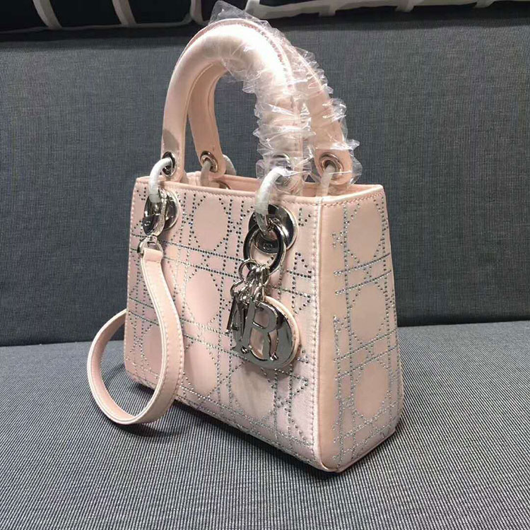 2018 MINI LADY DIOR BAG in Silk