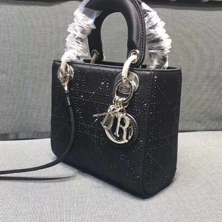 2018 MINI LADY DIOR BAG in Silk