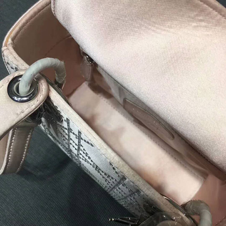 2018 MINI LADY DIOR BAG in Silk