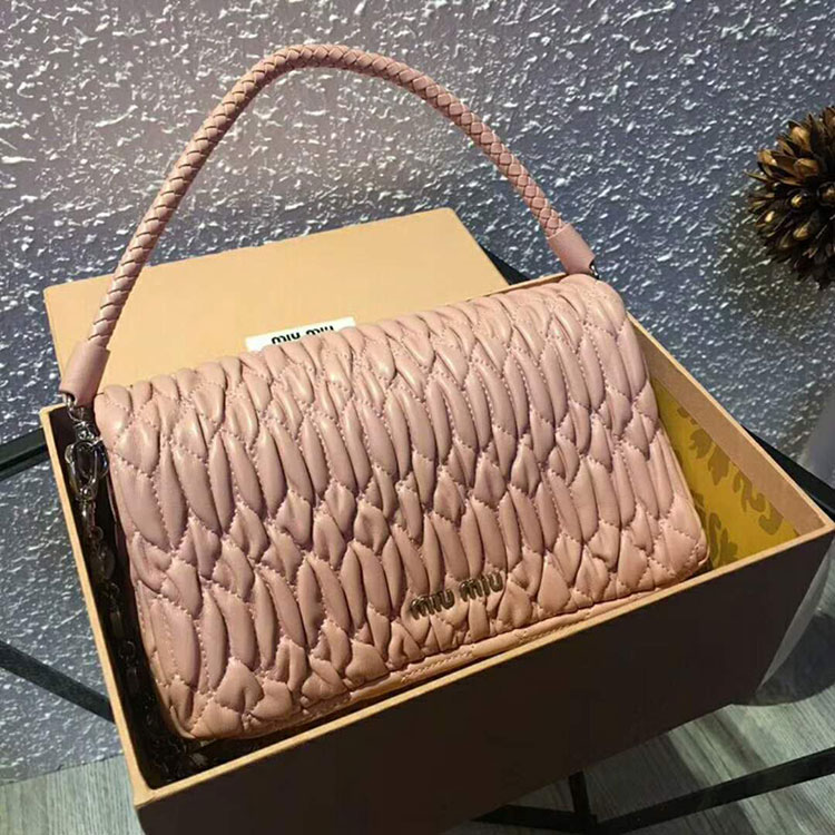 2018 MIU MIU CRYSTAL LEATHER BAG