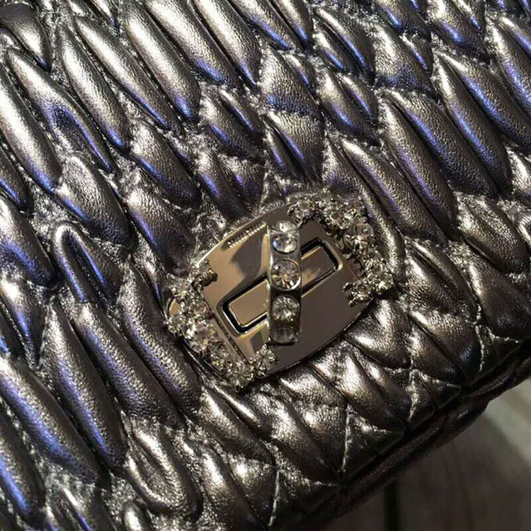 2018 MIU MIU CRYSTAL LEATHER BAG