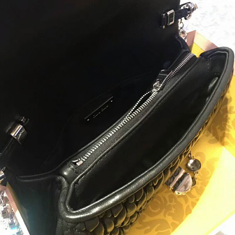 2018 MIU MIU CRYSTAL LEATHER BAG