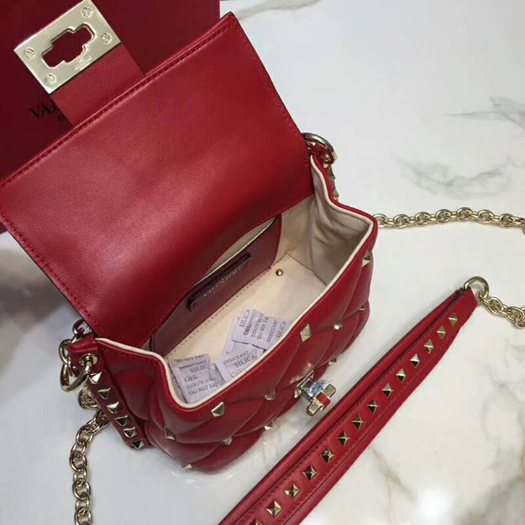 2018 Mini Valentino Garavani Candystud crossbody bag