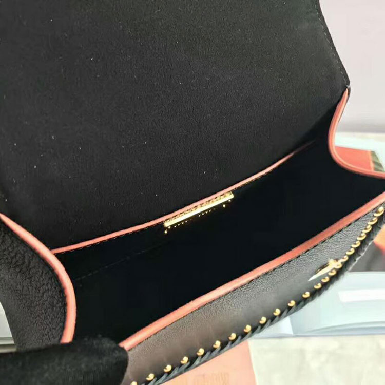 2018 Miu Miu MADRAS LEATHER MIU MIU DAHLIA BAG