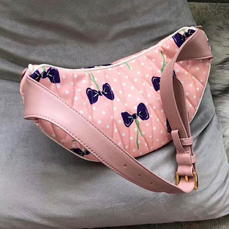 2018 Miu Miu MATELASSE FAILLE BELT BAG