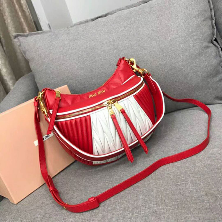 2018 Miu Miu MATELASSE LEATHER BAG