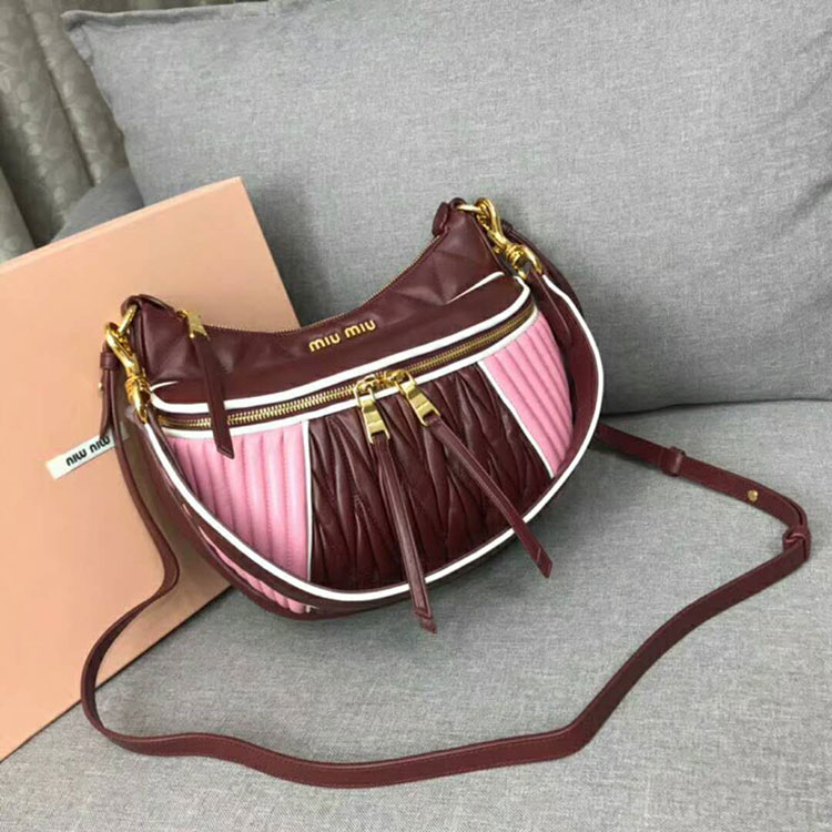 2018 Miu Miu MATELASSE LEATHER BAG