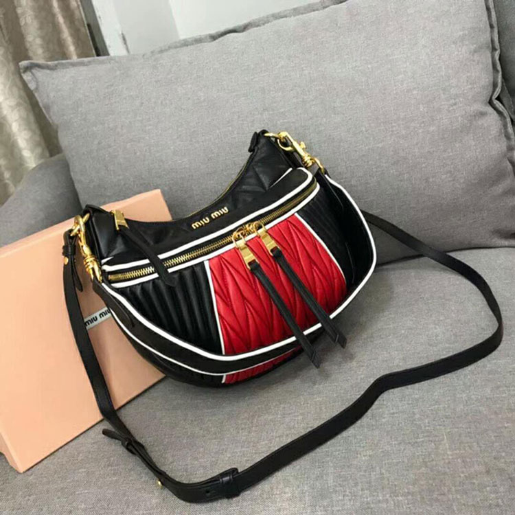 2018 Miu Miu MATELASSE LEATHER BAG