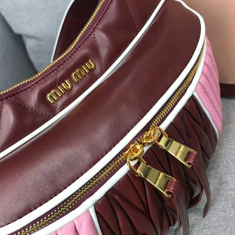 2018 Miu Miu MATELASSE LEATHER BAG