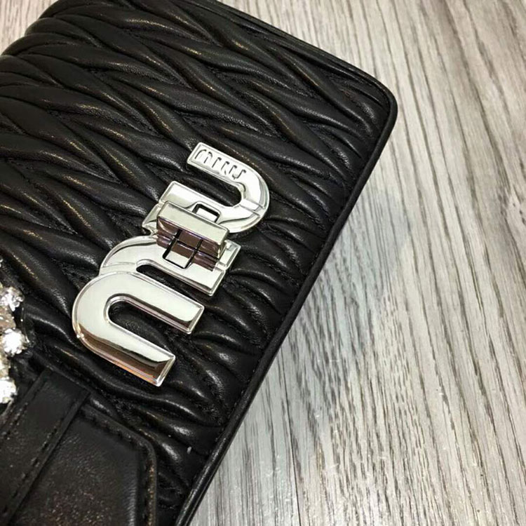 2018 Miu Miu MATELASSE LEATHER BAG