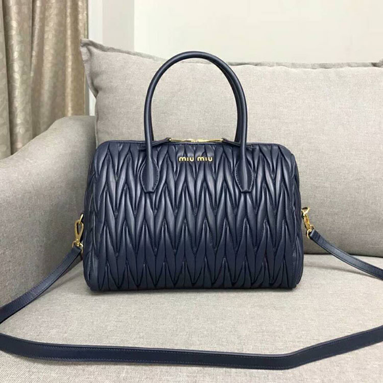 2018 Miu Miu MATELASSE LEATHER HANDBAG