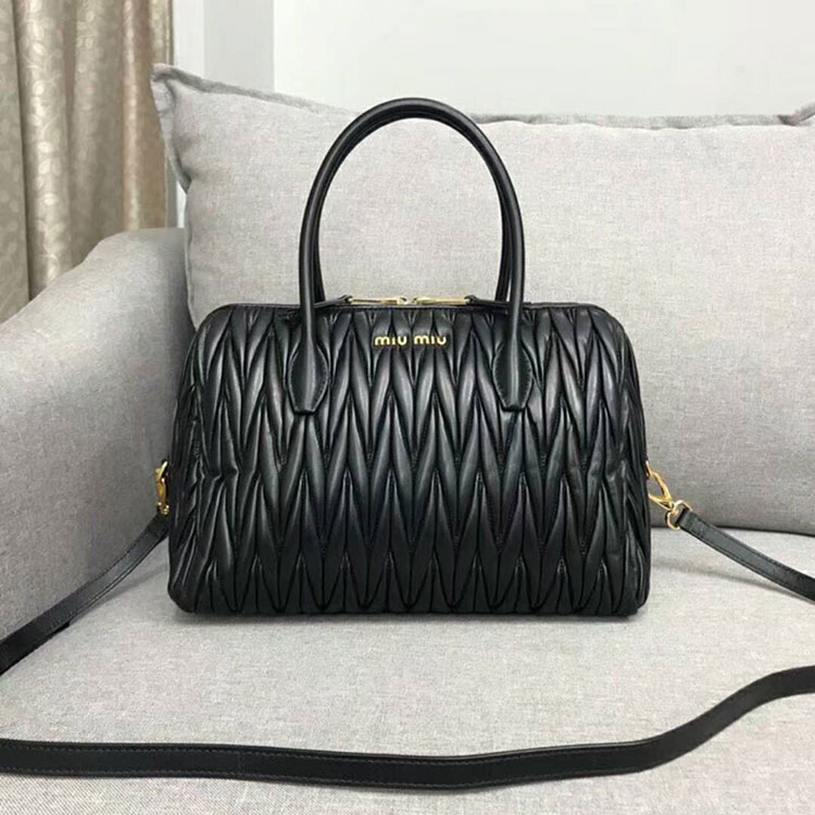 2018 Miu Miu MATELASSE LEATHER HANDBAG