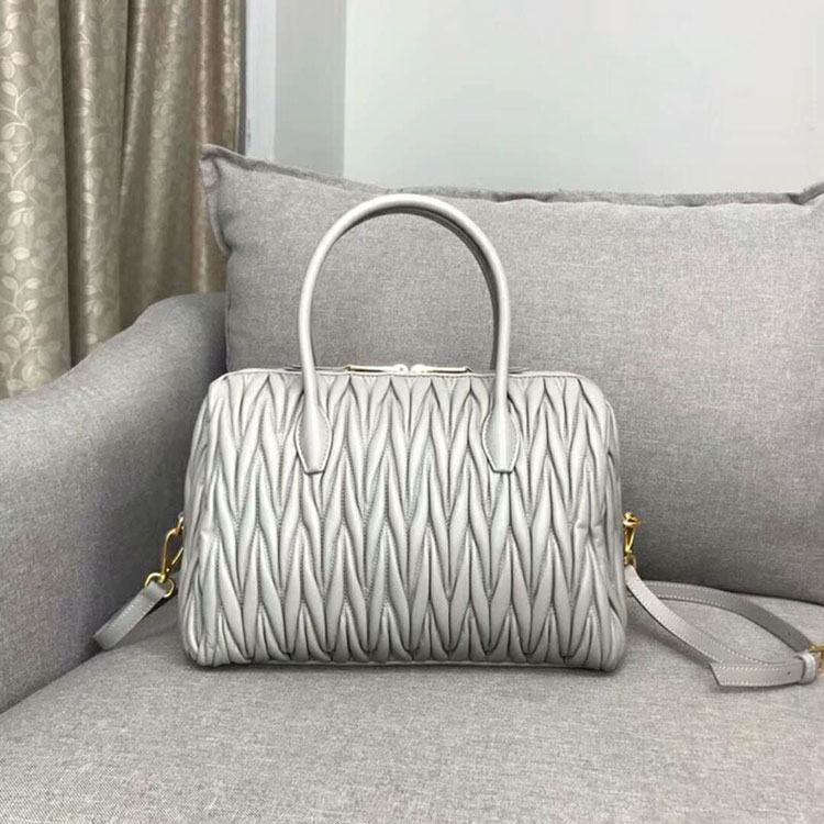 2018 Miu Miu MATELASSE LEATHER HANDBAG