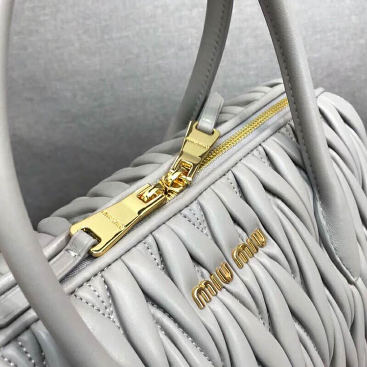 2018 Miu Miu MATELASSE LEATHER HANDBAG