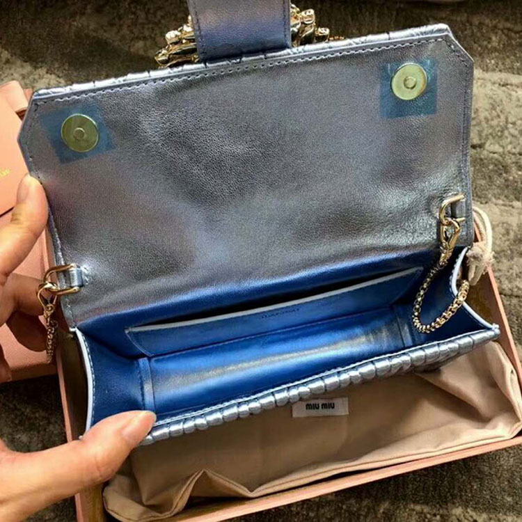 2018 Miu Miu MY MIU LEATHER BAG